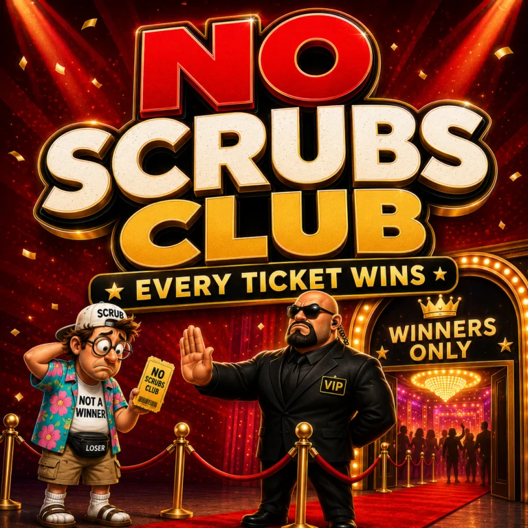 PLAY No Scrubs Club - EVERY TICKET WINS